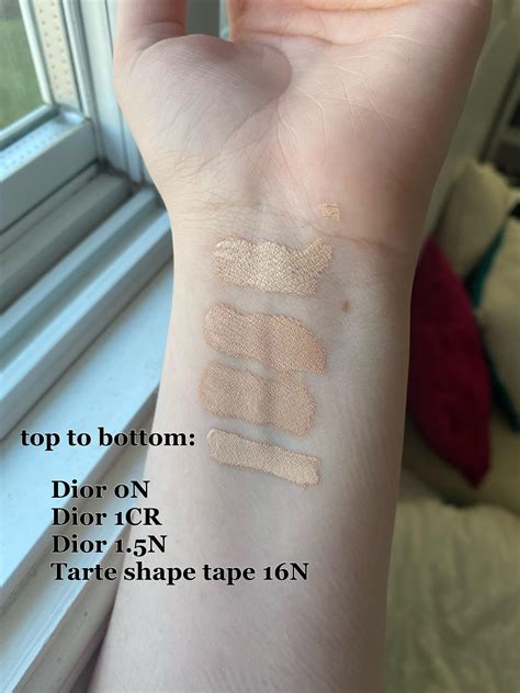 dior concealer shades|dior forever concealer swatches.